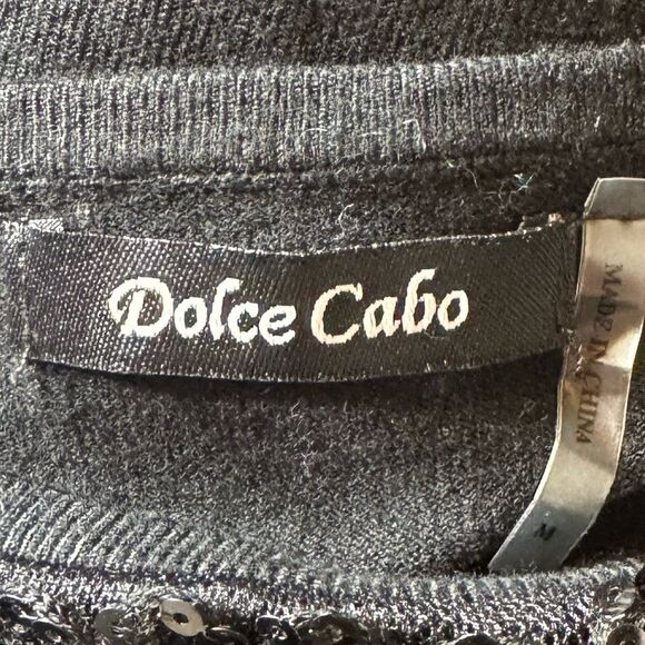 Dolce Cabo Black Sweater size Medium - Picture 4 of 5